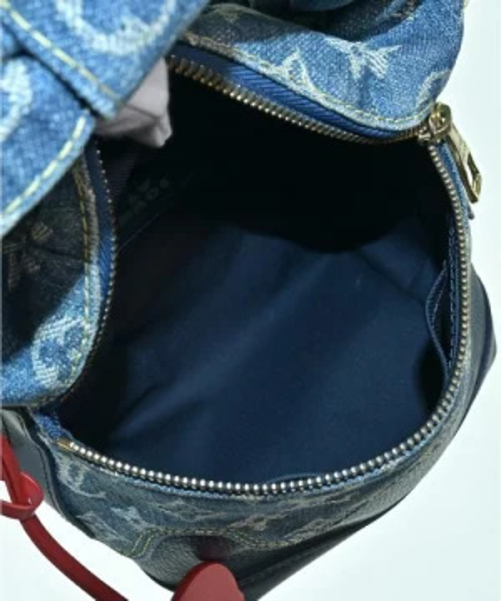 Louis Vuitton Nigo Cruiser handbag featuring blue denim - Picture 5 of 7